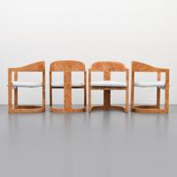 Set of 4 Karl Springer Onassis Chairs - Sold for $5,625 on 02-08-2020 (Lot 67).jpg